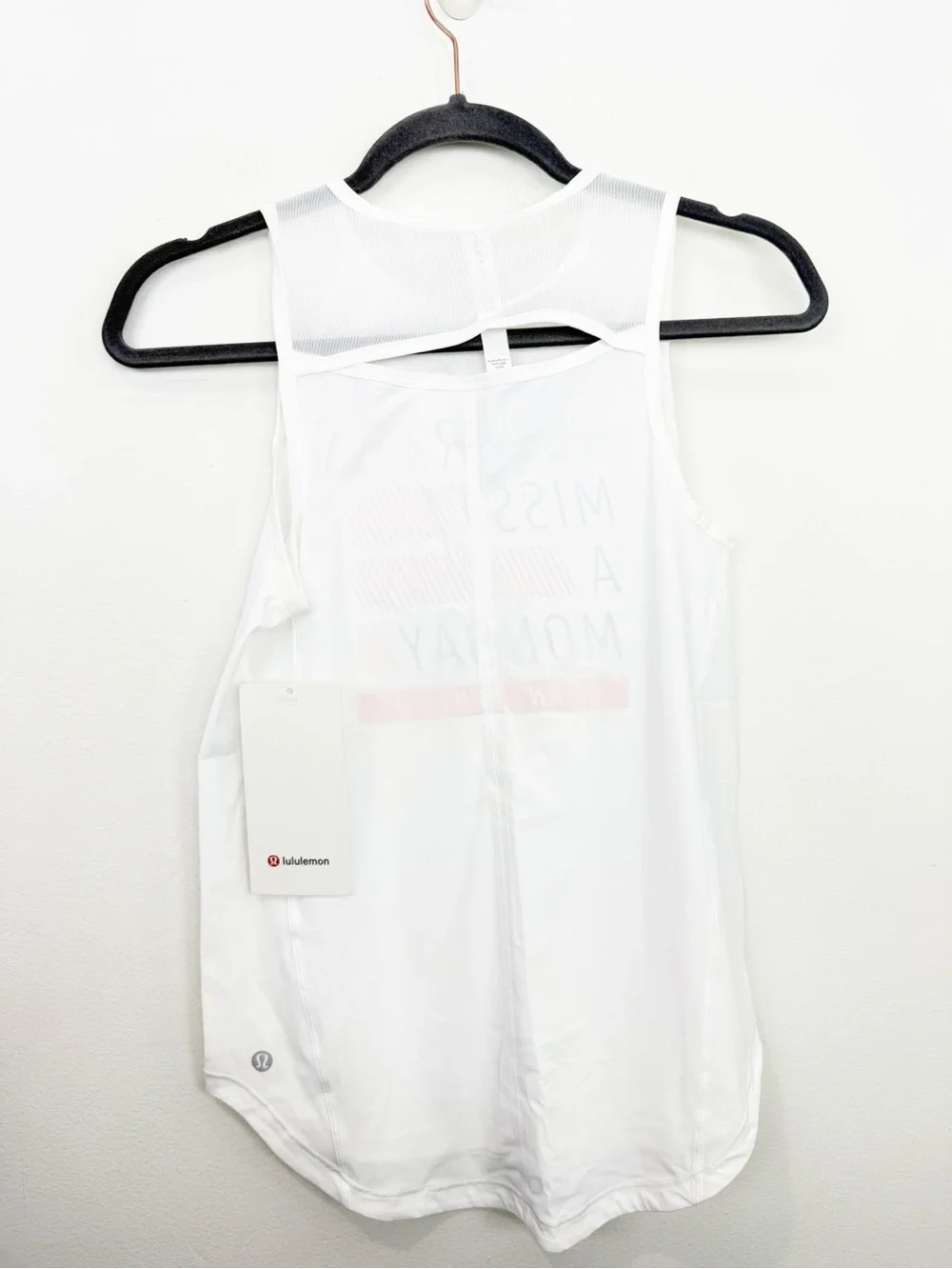 Lululemon Orange Theory Sculpt Tank in White Size 2 NWT